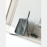 Large Loewe Amazona 180 bag in croco calfskin